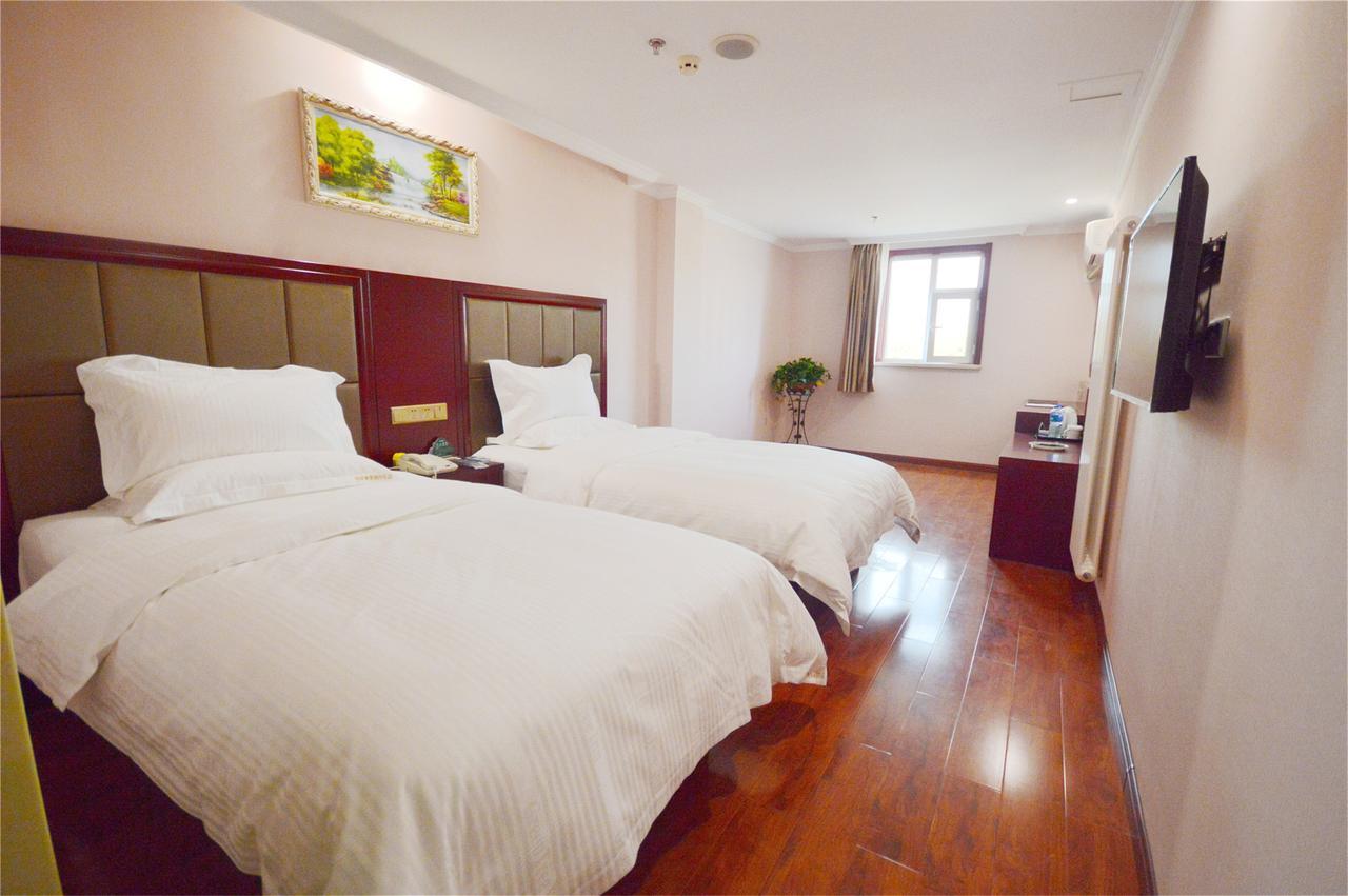 Greentree Inn Liaoning Dalian Development Zone Jinma Road Pedestrian Street Express Hotel Екстер'єр фото